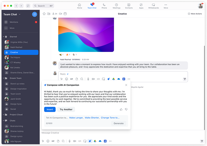 Zoom AI Companion