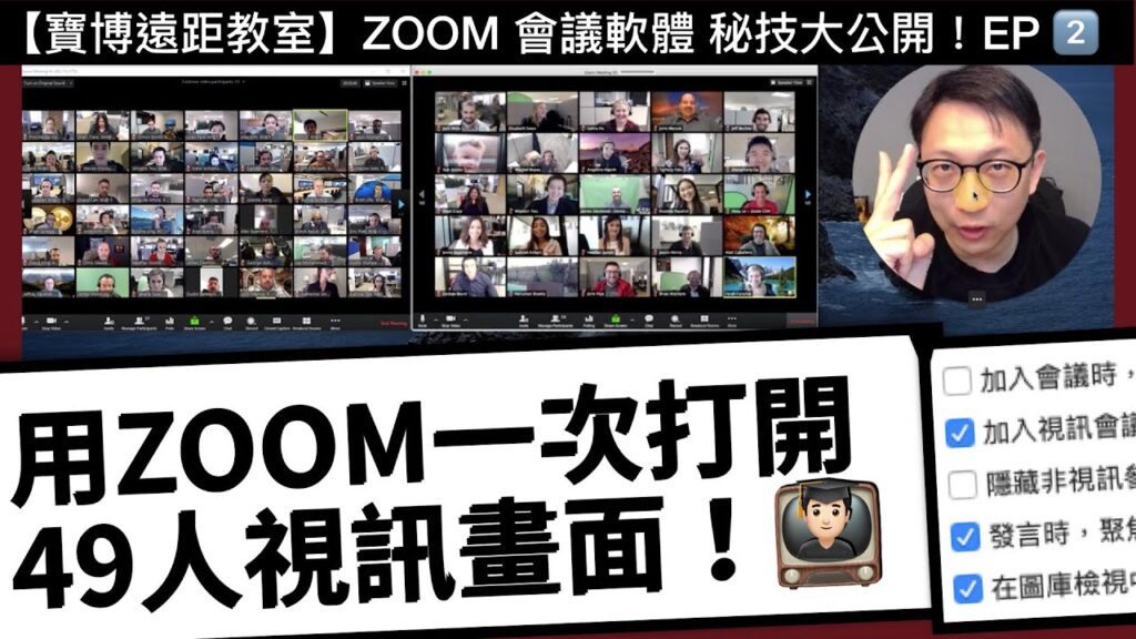 Zoom 画廊视图