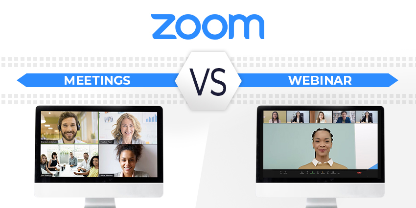 Zoom 会议和网络研讨会区别