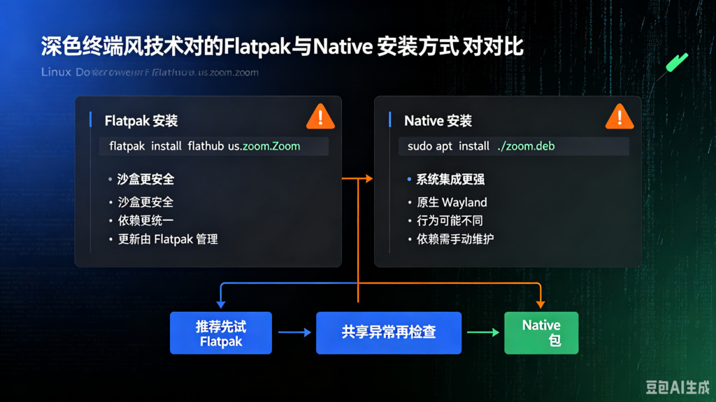 Linux Zoom 最佳安装方式